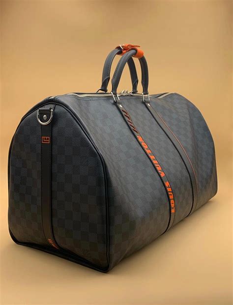 louis vuitton damier cobalt keepall replica|real louis vuitton.